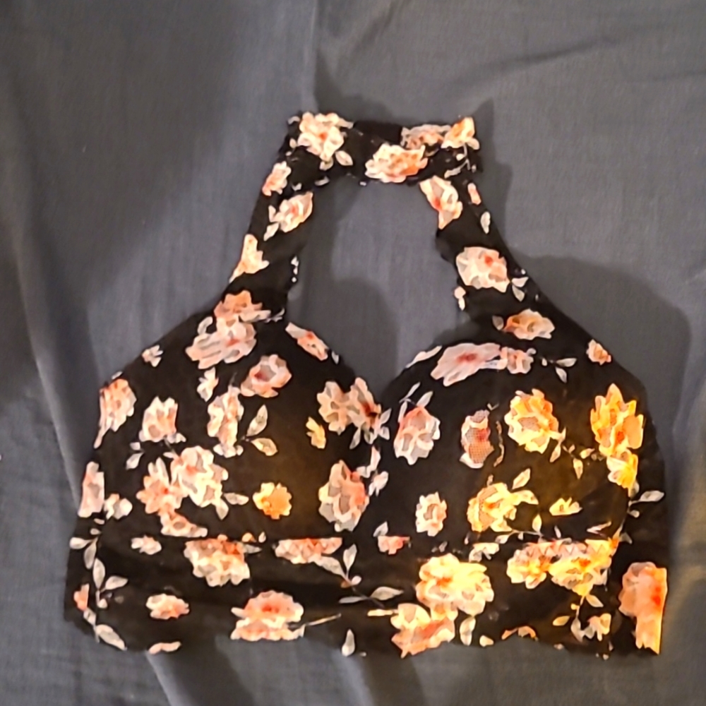 Halter push up bralette